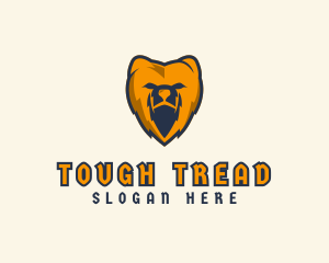 Tough Bear Monster logo design