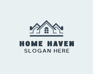 Home Residential Builder logo design