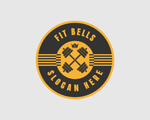 Gym Training Fitness logo design