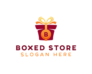 Gift Wrapping Present logo design