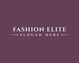 Elite Premium Fashion logo design