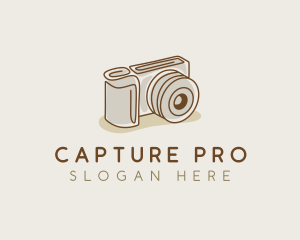 Photography Studio Camera logo design