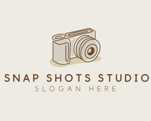 Photography Studio Camera logo design