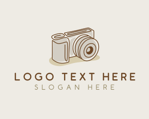 Snapshot - Photography Studio Camera logo design