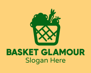 Green Vegetable Basket logo