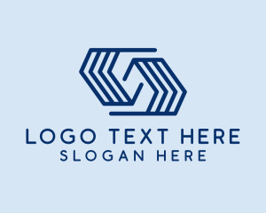 Geometric Company Letter S  logo