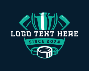 Hockey Puck Tournament  Logo