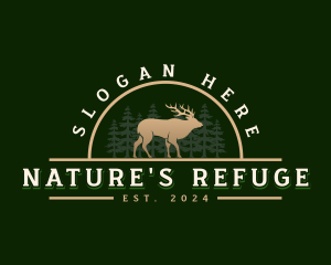 Deer Nature Wildlife logo