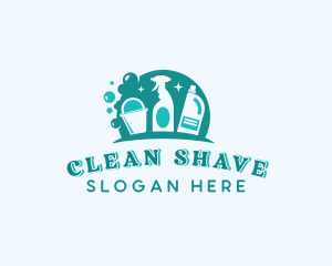 Bubble Cleaning Products logo design