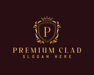 Premium Royal Shield logo design