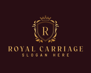 Premium Royal Shield logo design