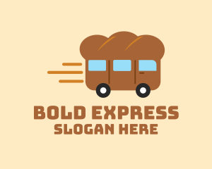 Bread Express Delivery logo design