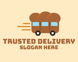 Bread Express Delivery logo design