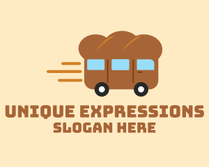 Bread Express Delivery logo design