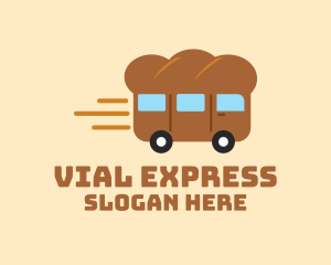 Bread Express Delivery logo design