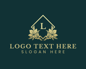 Elegant Botanical Flower Logo