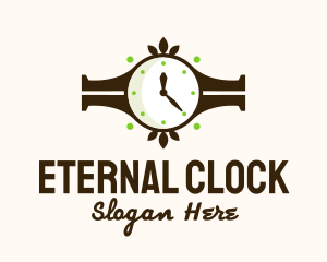 Wall Clock Decoration logo design