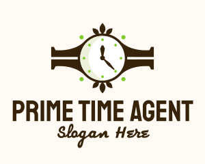 Wall Clock Decoration logo design