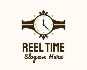 Wall Clock Decoration logo design