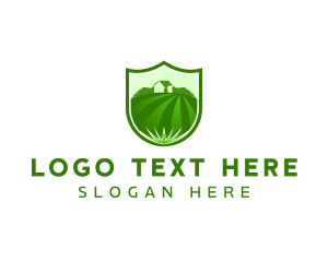 Garden Landscaping Field logo