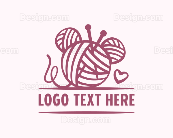 Crochet Crafts Knitting Logo