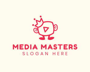 Media Vlogger King  logo