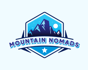 Mountain Peak Adventure logo design