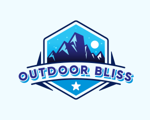 Mountain Peak Adventure logo design