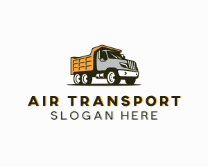 Cargo Dump Truck logo design