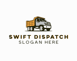 Cargo Dump Truck logo design