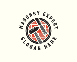 Handyman Masonry Tools logo design