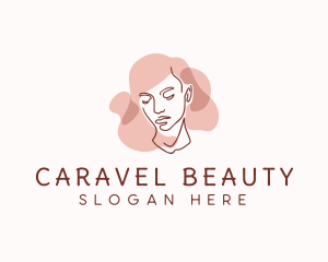 Beauty Female Cosmetics logo design