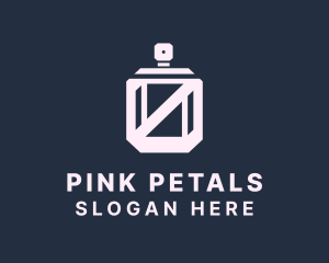 Pink Luxury Perfume logo design