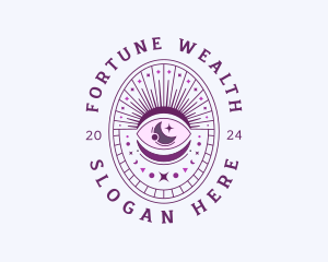 Eye Cosmic Astrology logo design