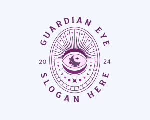 Eye Cosmic Astrology logo design