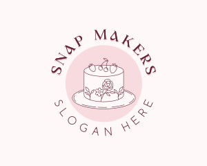 Sweet Baking Cake Logo