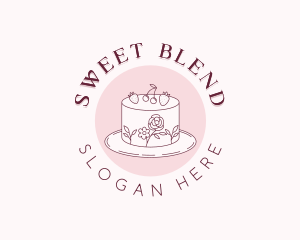 Sweet Baking Cake logo design