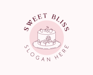 Sweet Baking Cake logo design