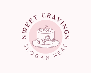 Sweet Baking Cake logo design