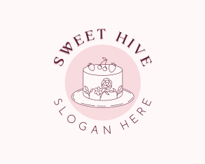 Sweet Baking Cake logo design