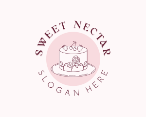 Sweet Baking Cake logo design