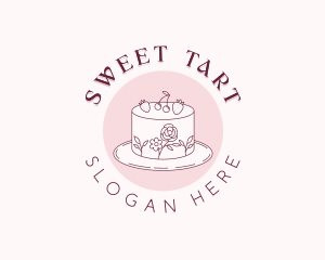 Sweet Baking Cake logo design