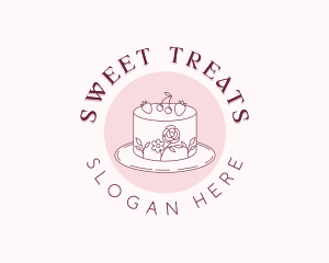 Sweet Baking Cake logo design