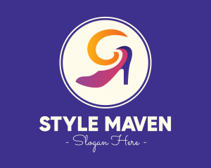 Fancy Fashion Stiletto logo design