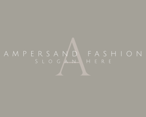 Luxury Fashion Boutique logo design