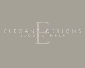 Luxury Fashion Boutique logo design