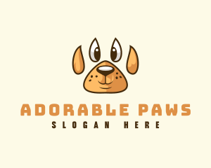 Paw Doggy Pet logo design