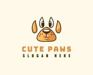 Paw Doggy Pet logo design