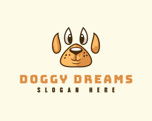 Paw Doggy Pet logo design