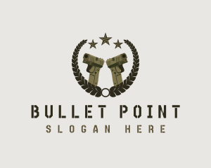 Pistol Gun Shooting logo